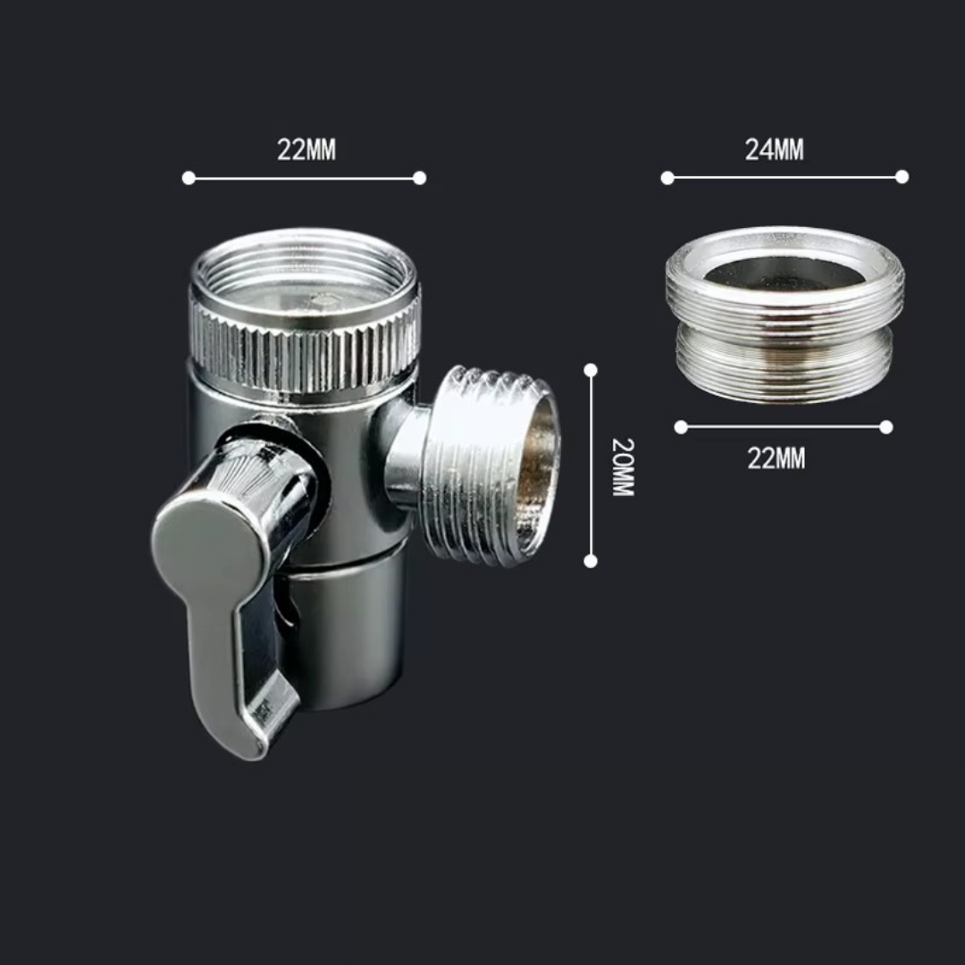 Extensor modelo ducha para lavamanos de baño