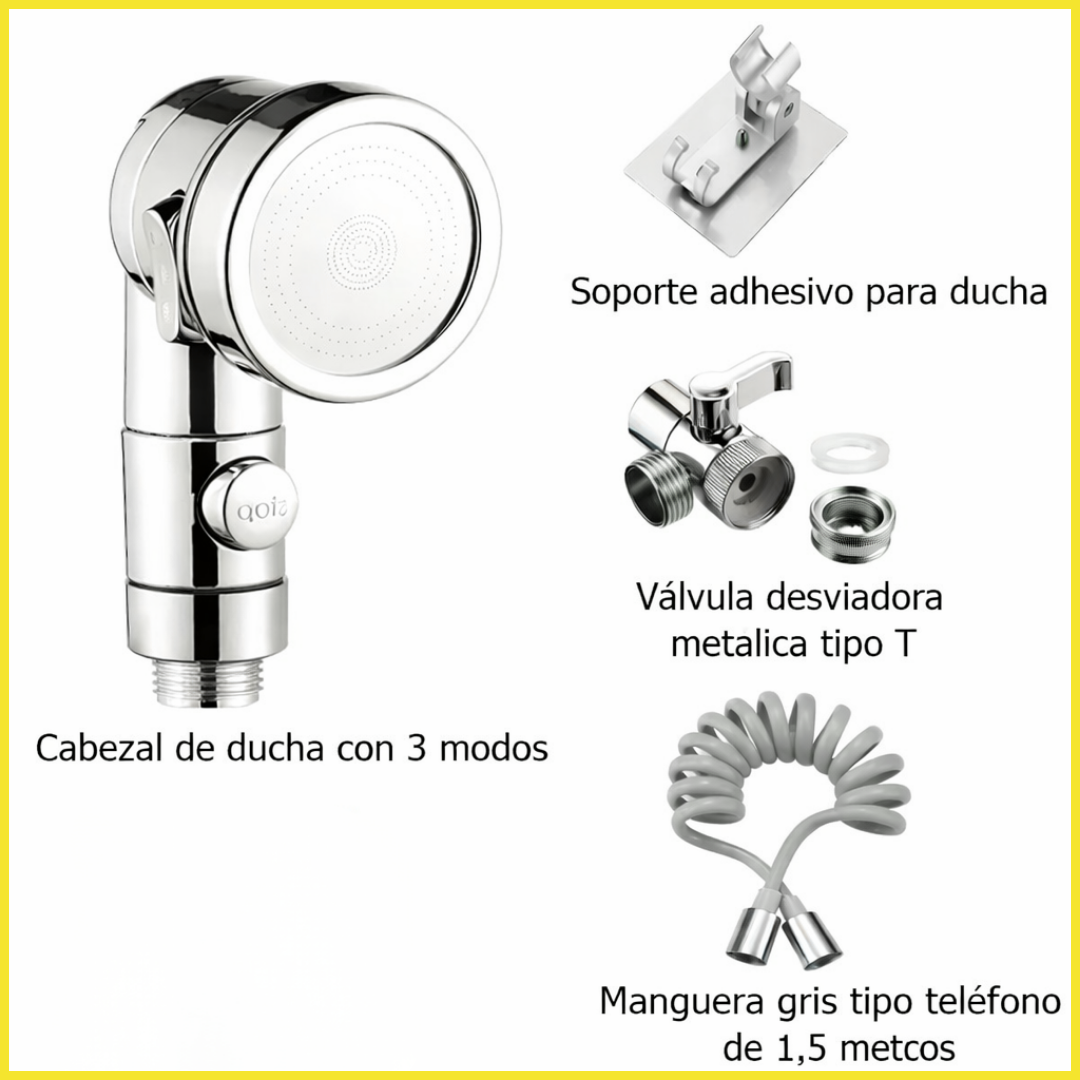 Extensor modelo ducha para lavamanos de baño