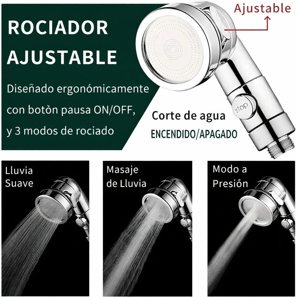 Extensor modelo ducha para lavamanos de baño